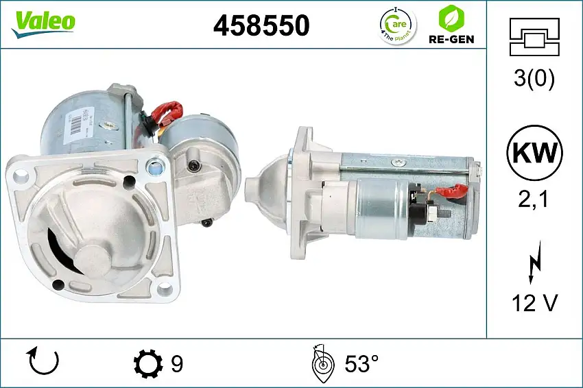 Démarreur VALEO 458550