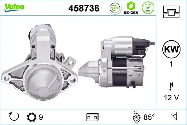 Démarreur VALEO 458736