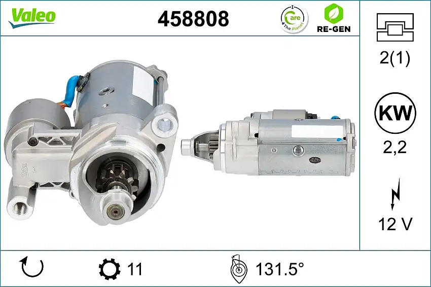Démarreur VALEO 458808