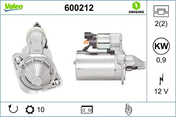 Démarreur VALEO 600212