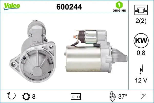 Démarreur VALEO 600244