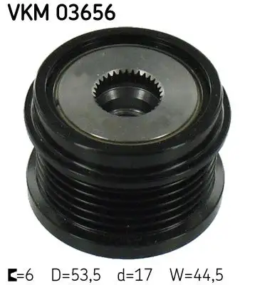 Poulie roue libre, alternateur SKF VKM 03656