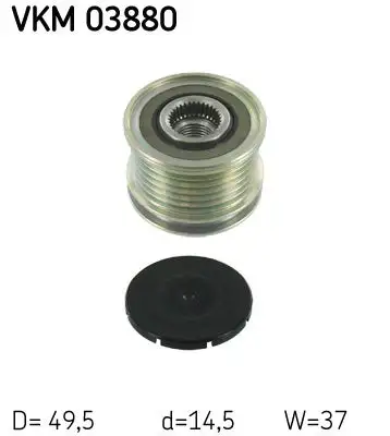 Poulie roue libre, alternateur SKF VKM 03880