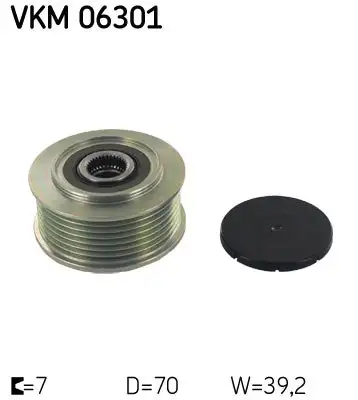 Poulie roue libre, alternateur SKF VKM 06301
