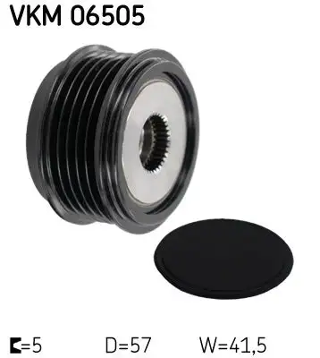 Poulie roue libre, alternateur SKF VKM 06505
