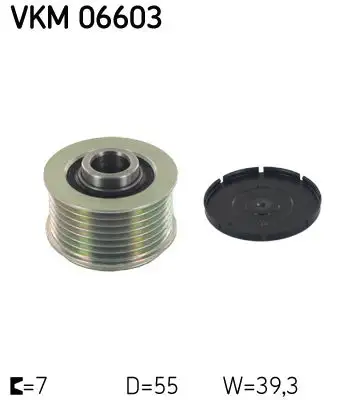 Poulie roue libre, alternateur SKF VKM 06603