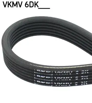 Courroie trapézoïdale à nervures SKF VKMV 6DK1853